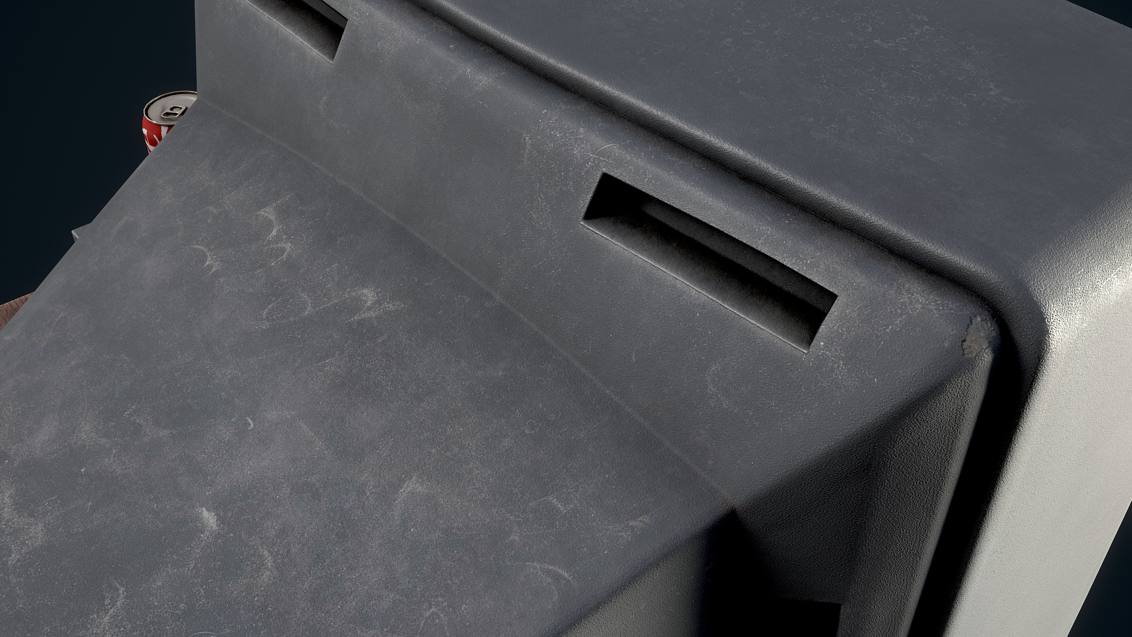 90s Retro TV Unit 3D model 3D model_10