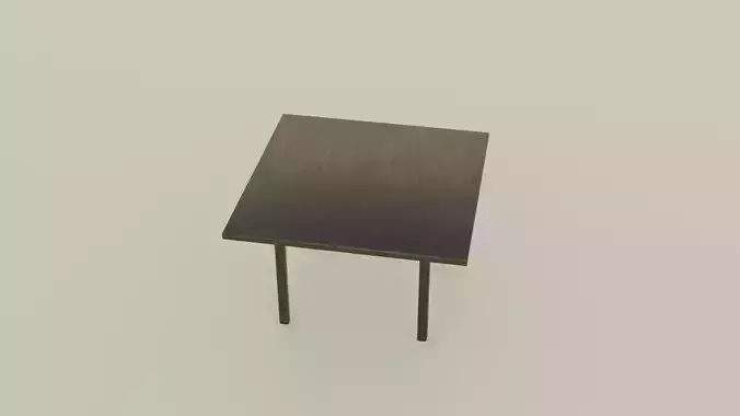 Modern Wooden Dining Table Low-Poly 3D Model Low-poly 3D model Modern Wooden Dining Table Low-Poly 3D Model Low-poly 3D model
