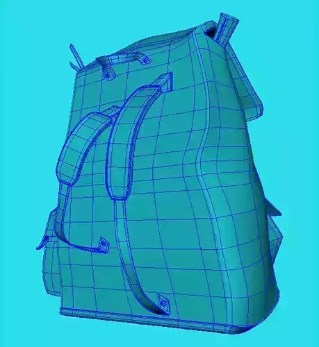 Backpack cartoon 