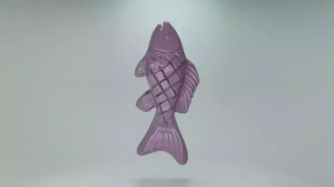 Gummy fish2 3D print model