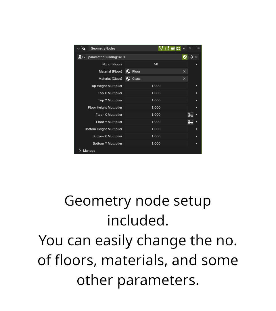 Parametric Building 1a10 3D model_27
