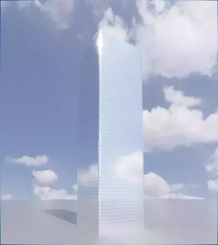 Parametric Building 1a10 3D model 3