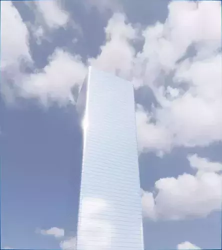 Parametric Building 1a10 3D model 6