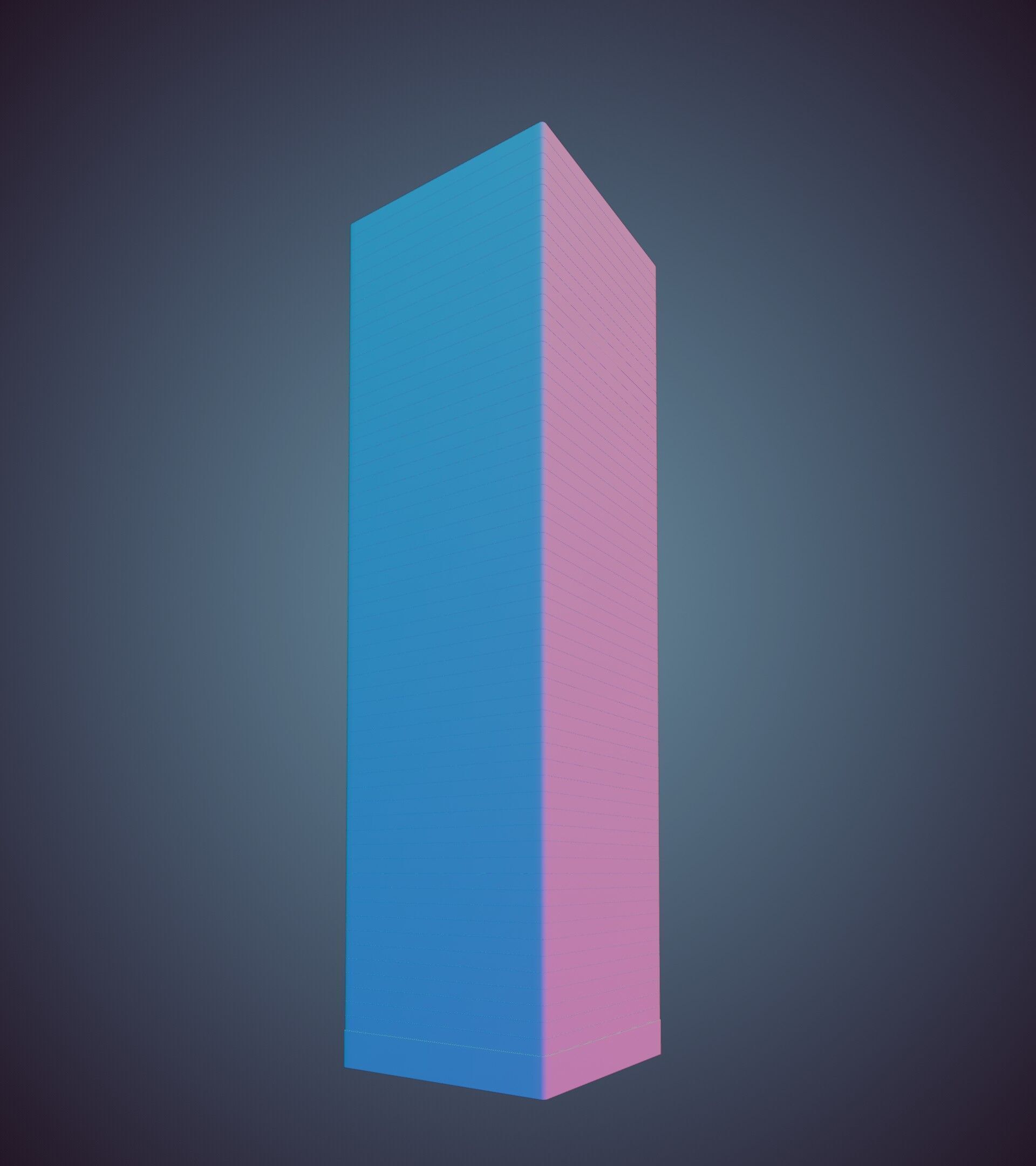 Parametric Building 1a10 3D model_30