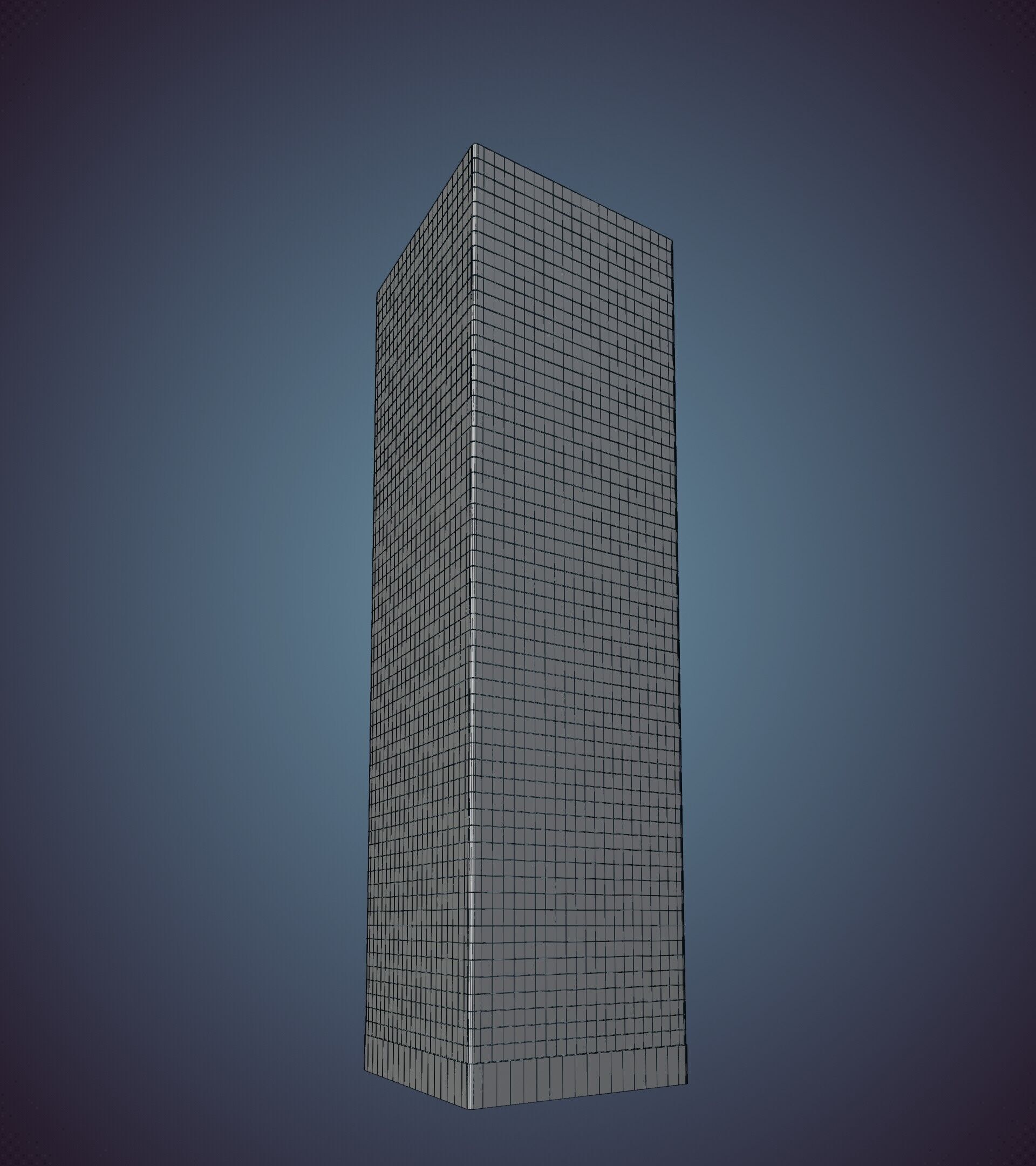 Parametric Building 1a10 3D model_42