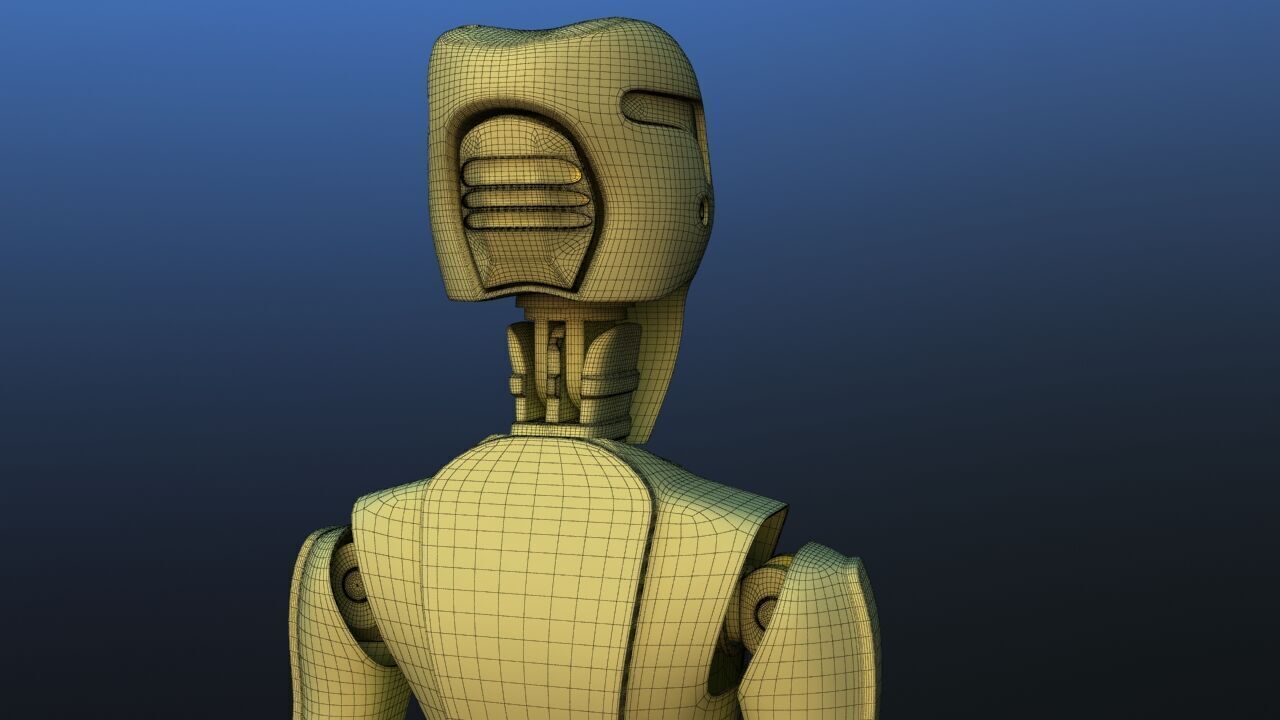 Robot Alien 3D model_31