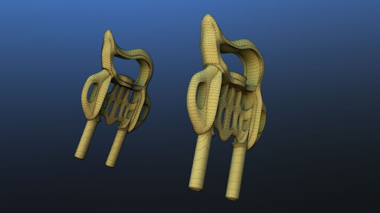 Robot Alien 3D model_40