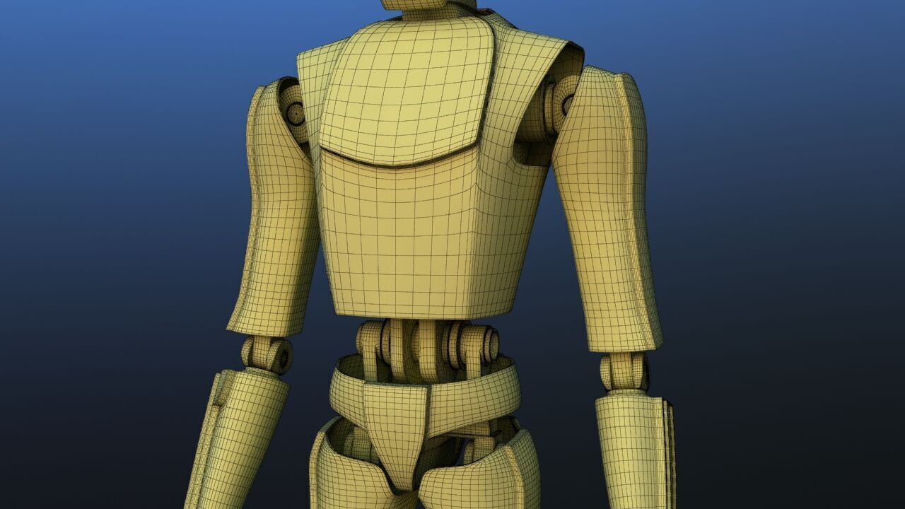 Robot Alien 3D model_32