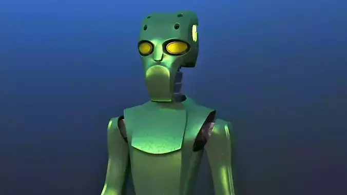 Robot Alien 3D model