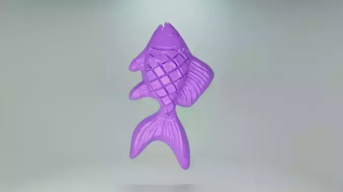 Gummy fish3 3D print model