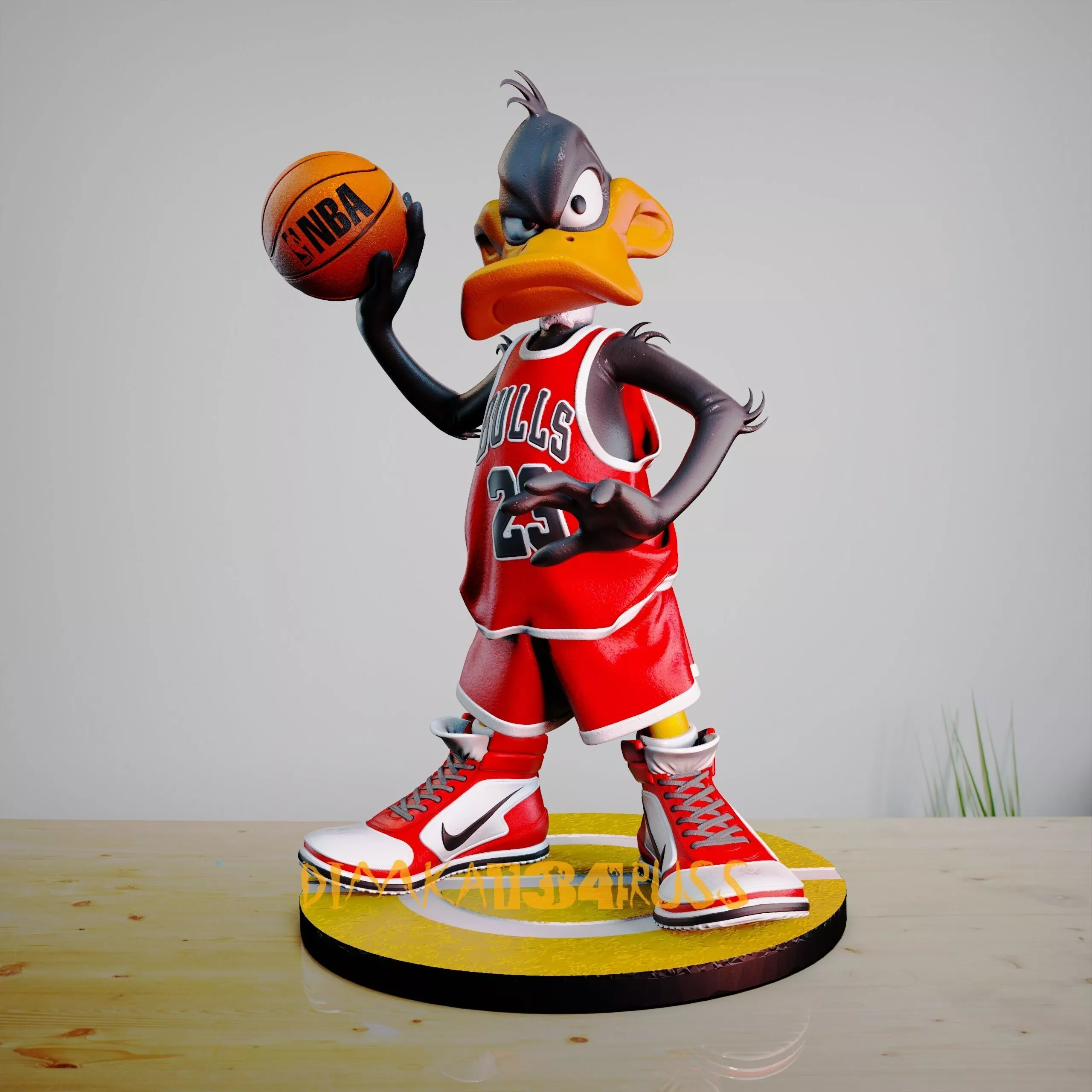 Daffy Duck 3D print model