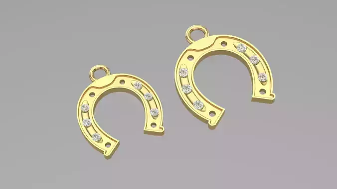 Horseshoe Pendant