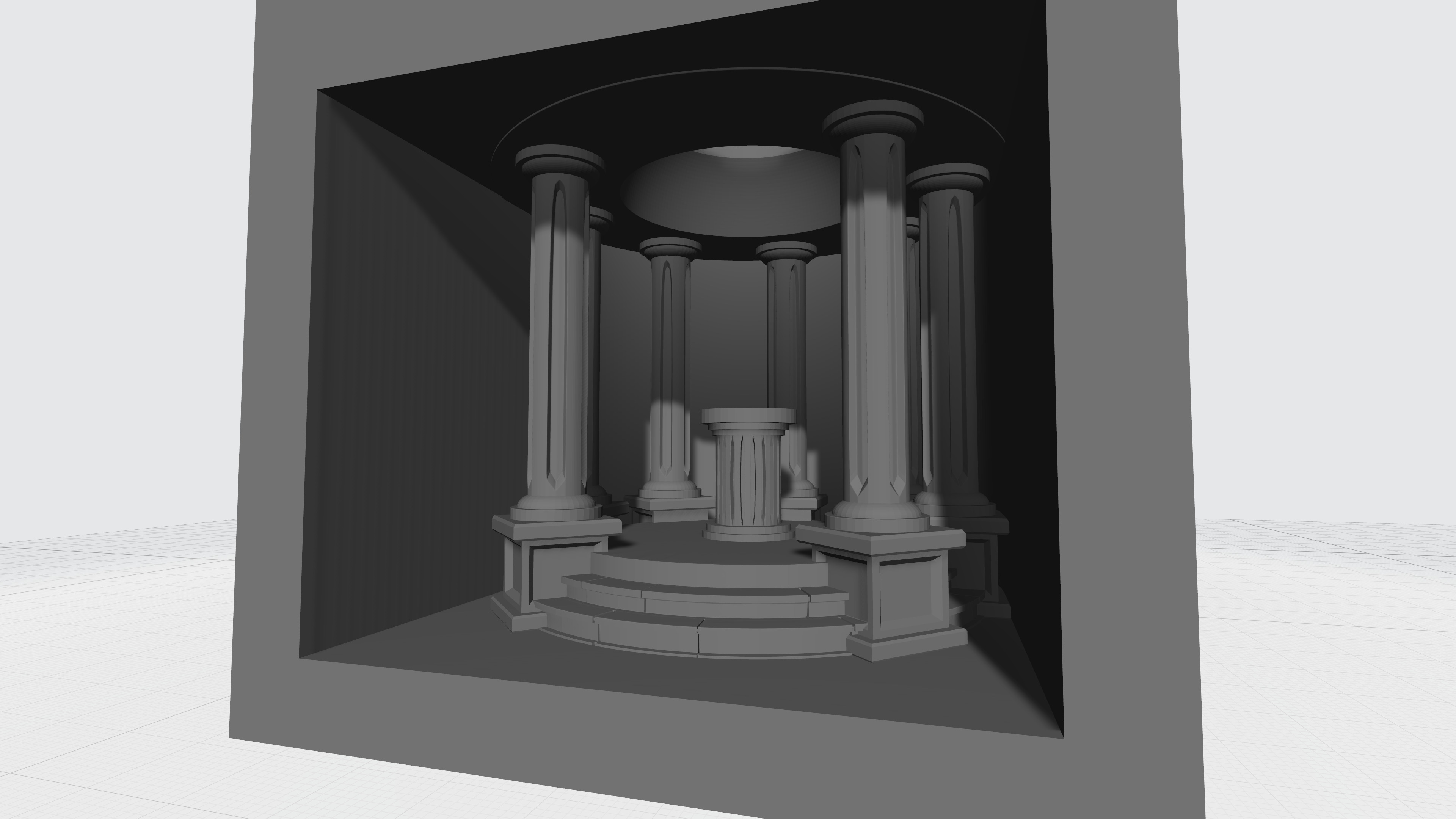 3D Modular Wall Night Light Cube Lamp Design STL STEP OBJ 3D print model_7