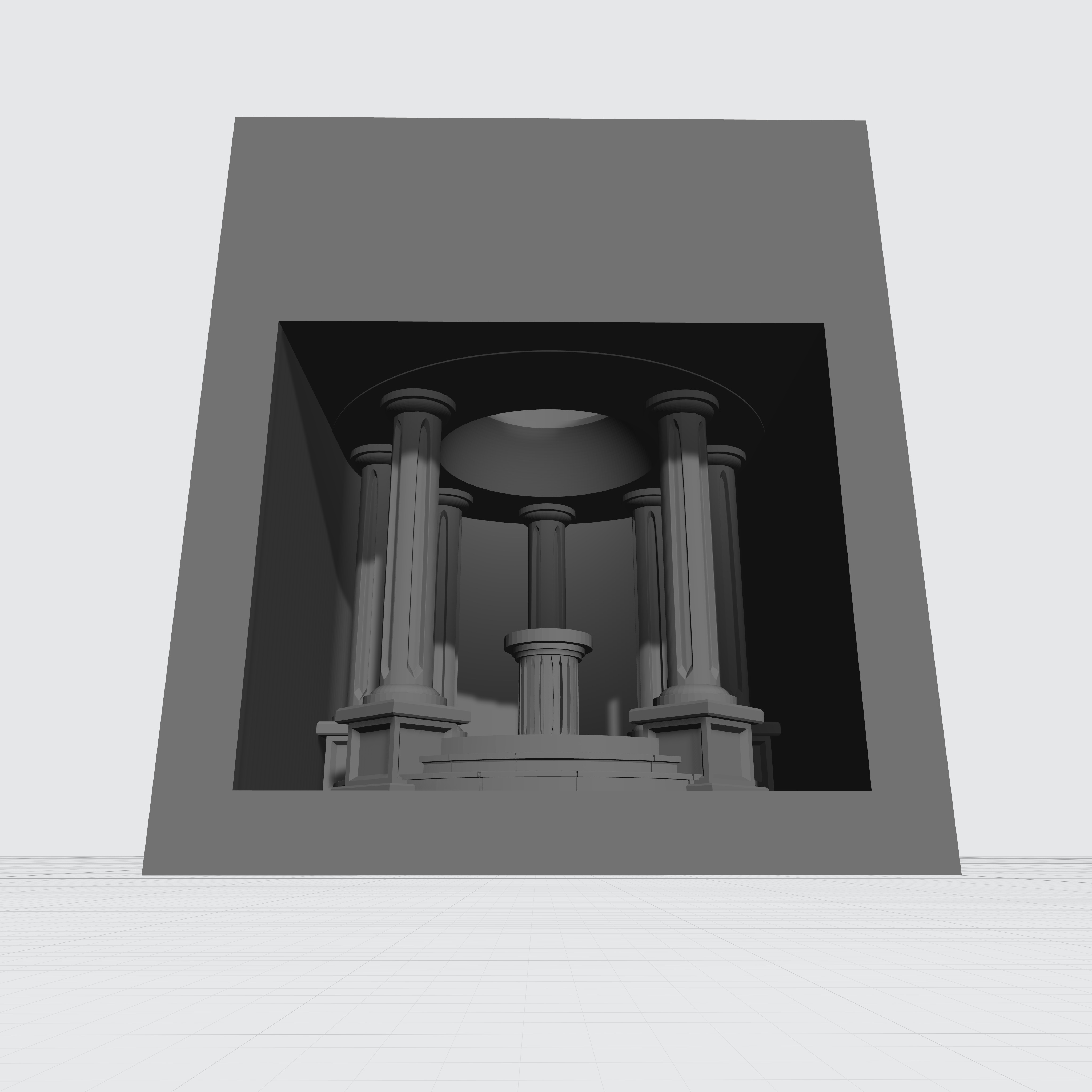 3D Modular Wall Night Light Cube Lamp Design STL STEP OBJ 3D print model_6