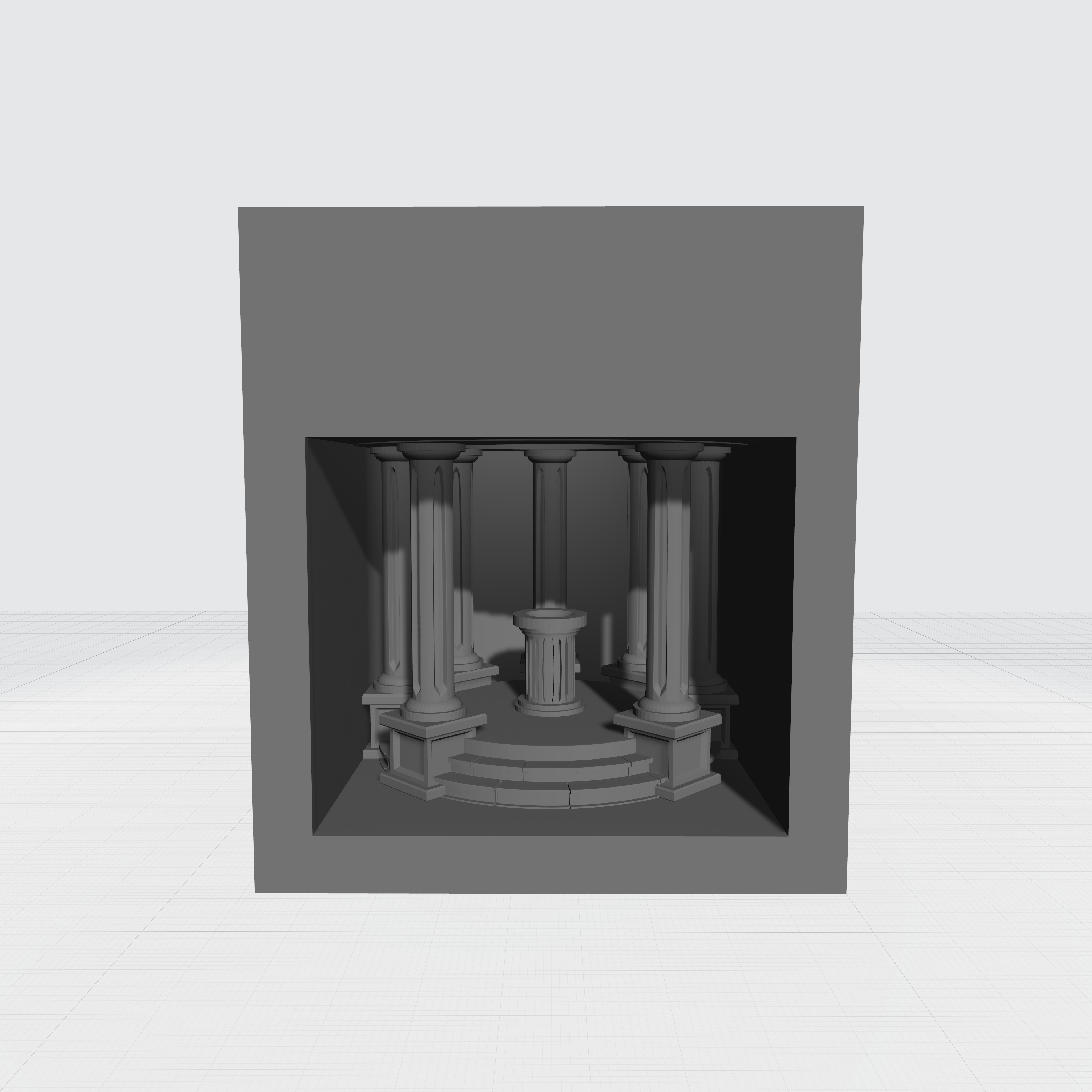 3D Modular Wall Night Light Cube Lamp Design STL STEP OBJ 3D print model_5