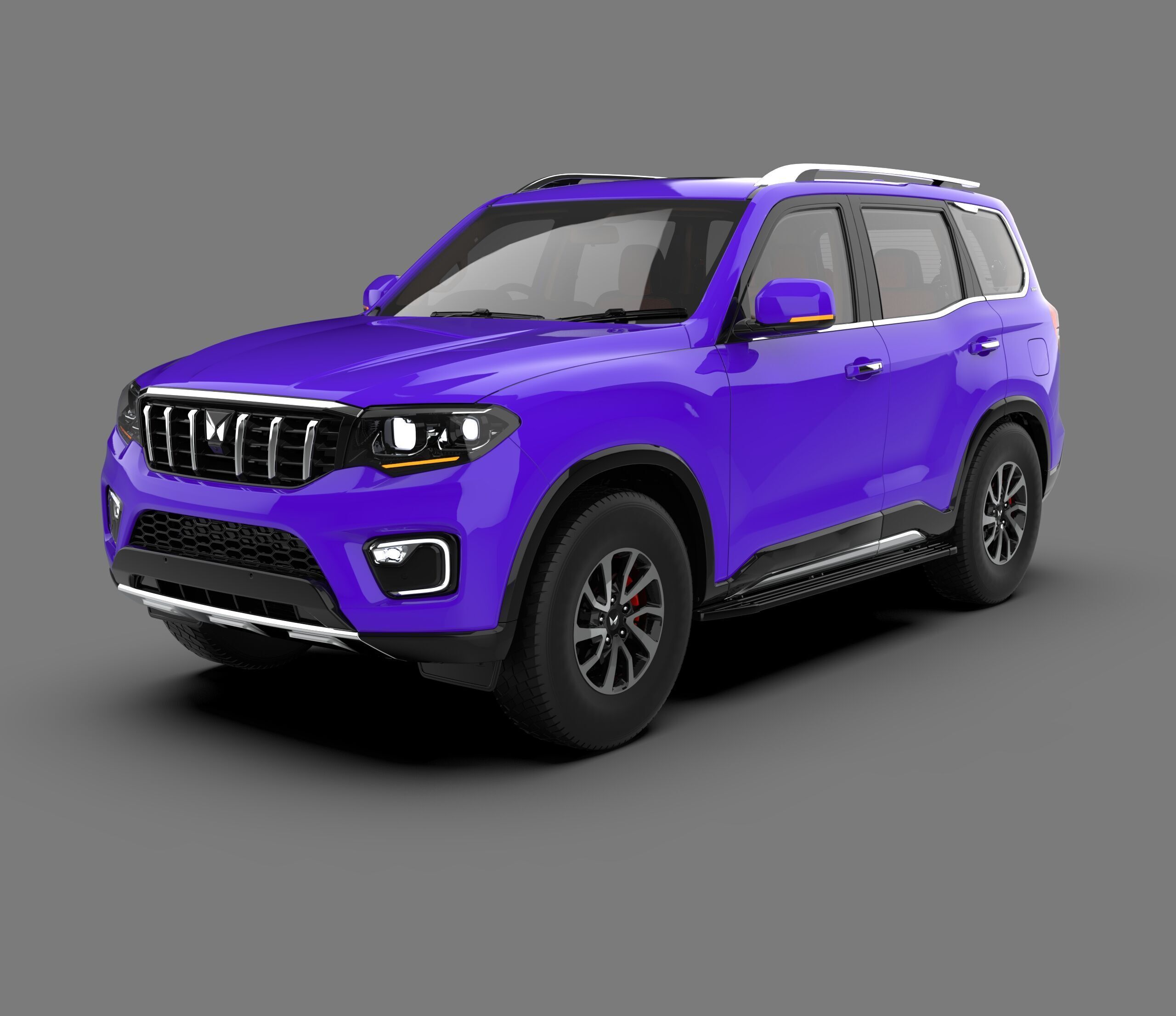 Mahindra Scorpio-N 2022 3D model_2