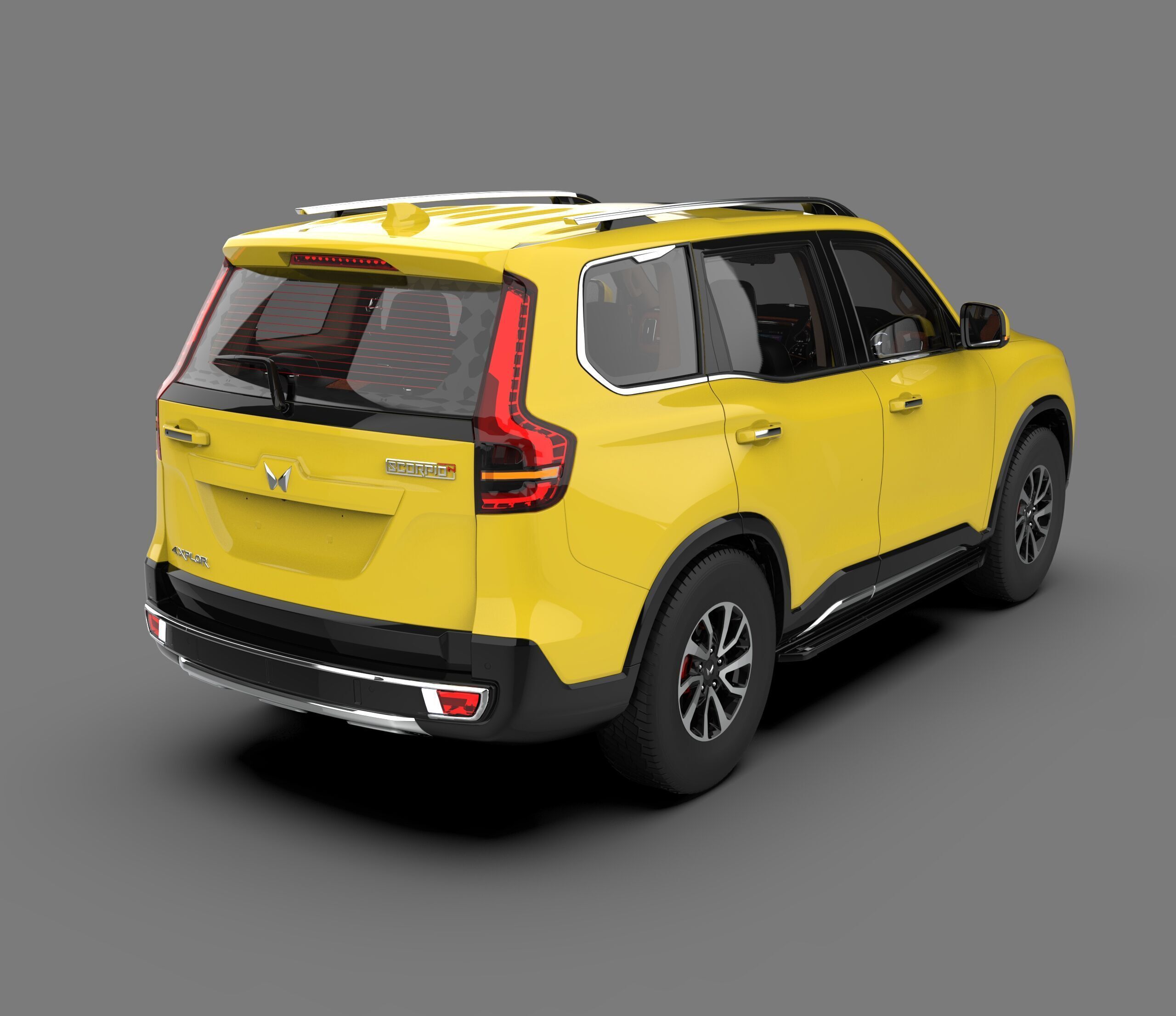 Mahindra Scorpio-N 2022 3D model_7