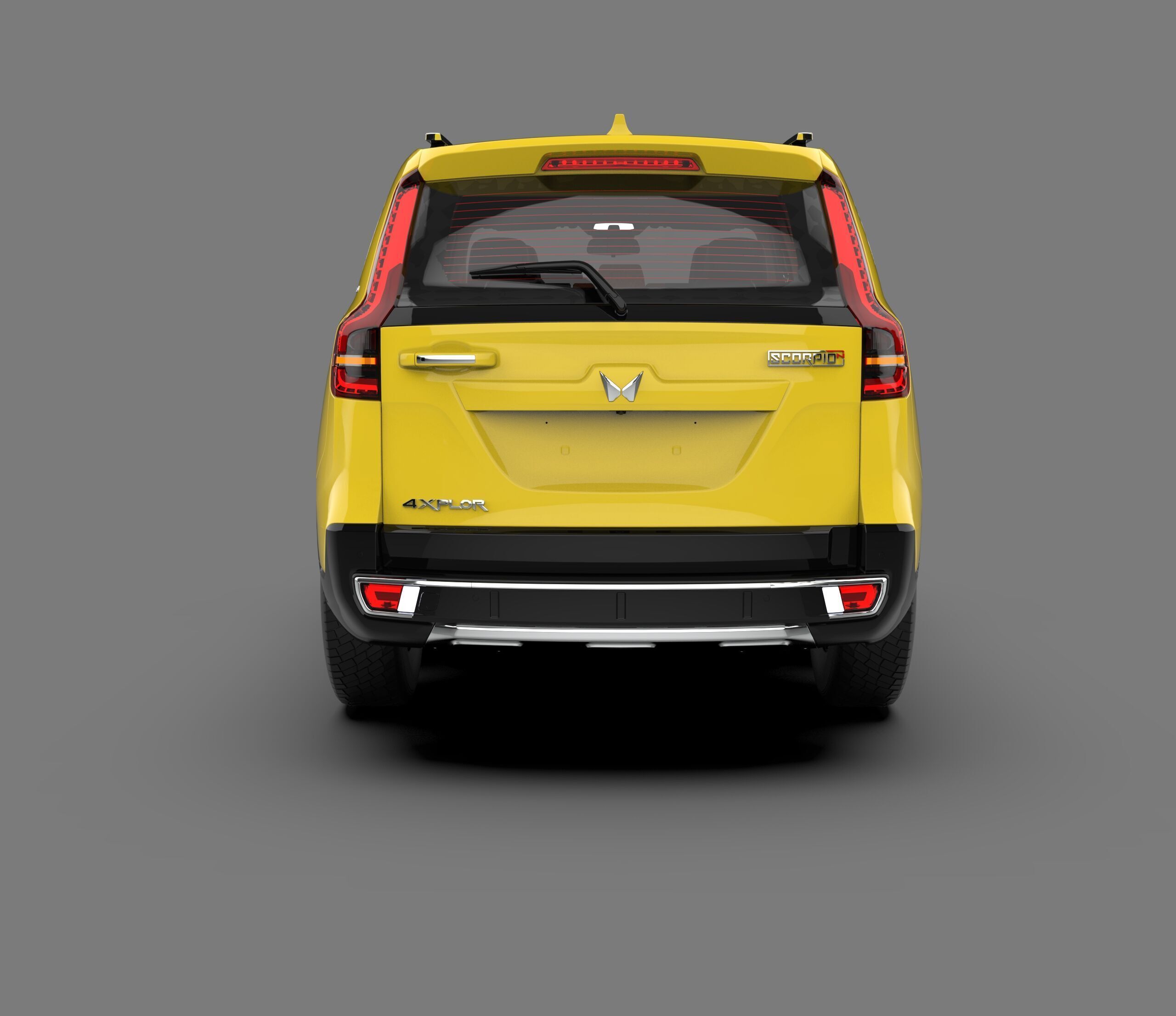 Mahindra Scorpio-N 2022 3D model_8