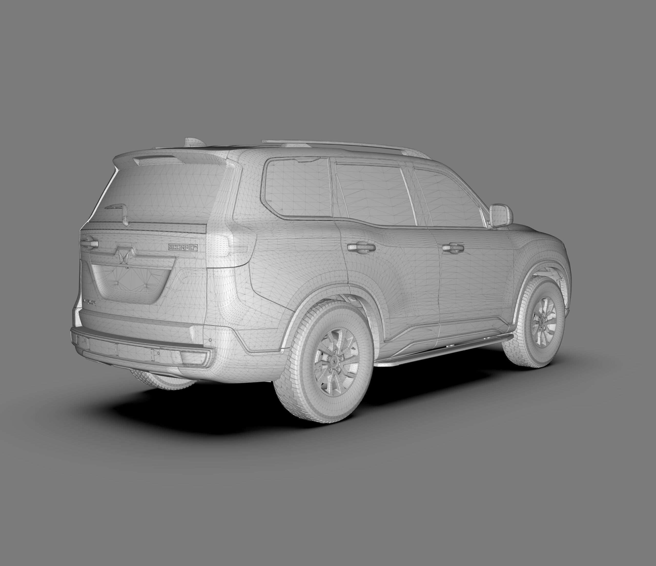 Mahindra Scorpio-N 2022 3D model_12