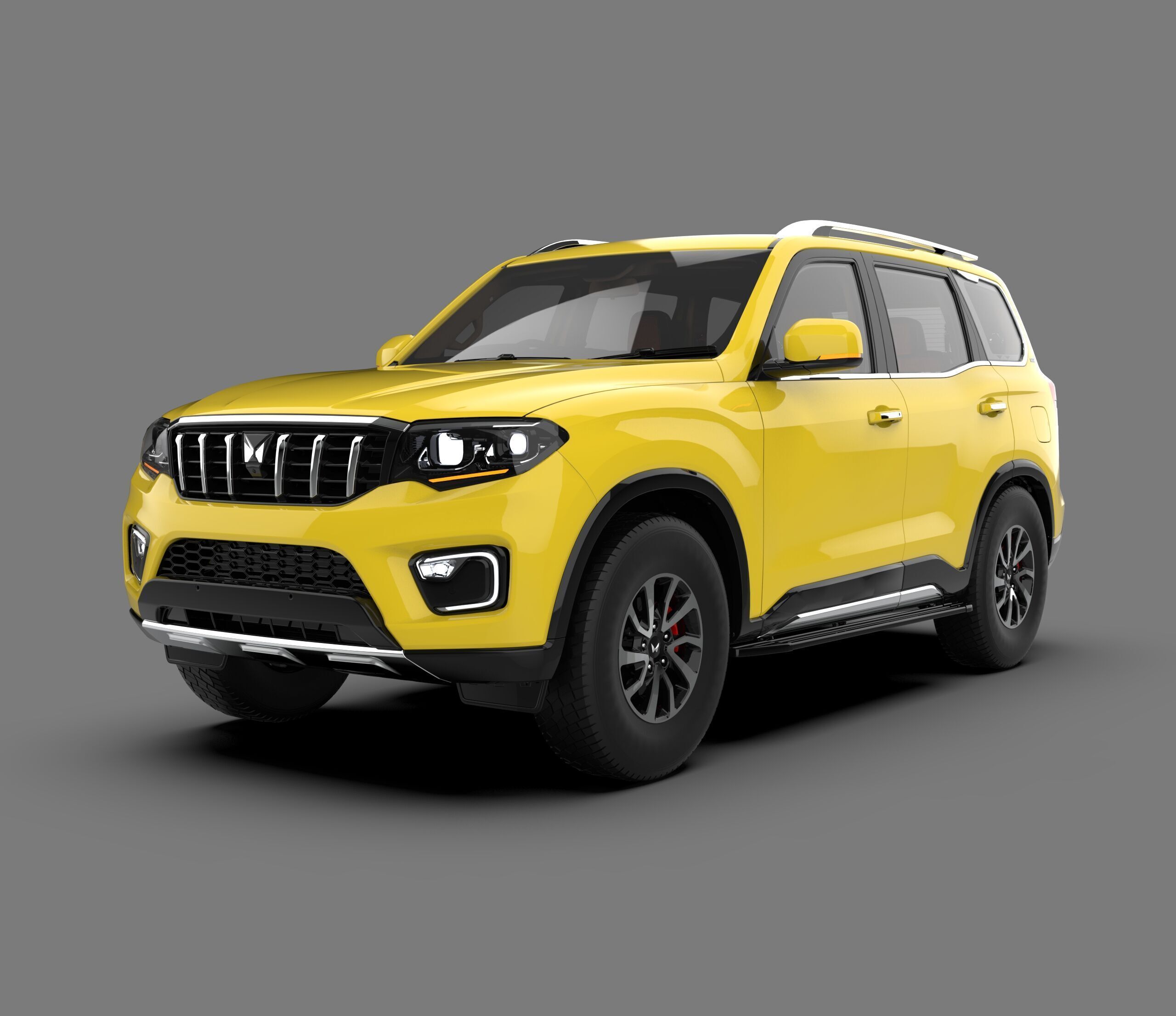 Mahindra Scorpio-N 2022 3D model_4