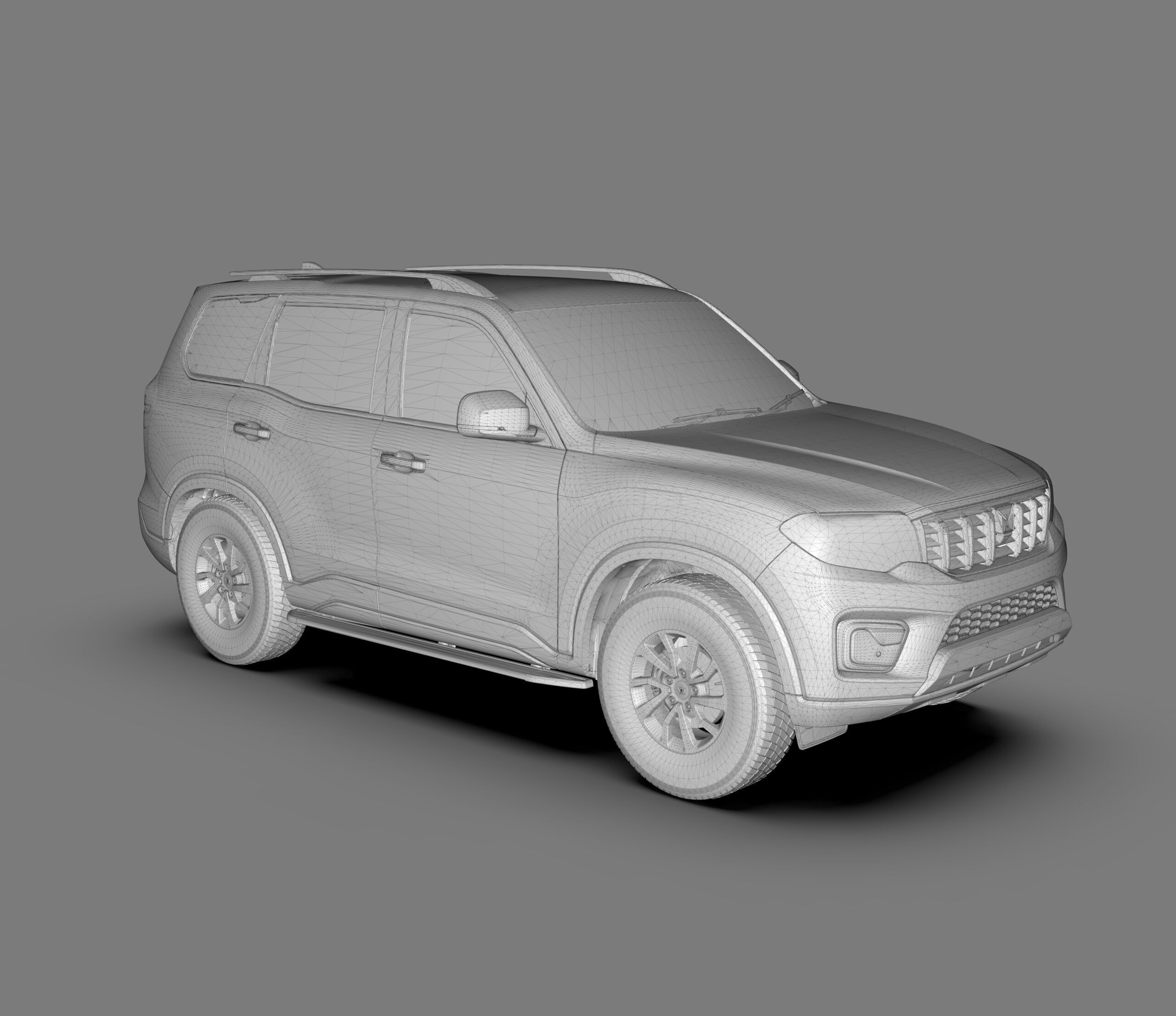 Mahindra Scorpio-N 2022 3D model_11