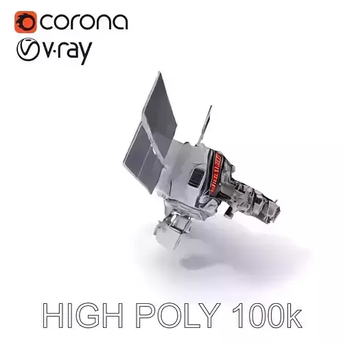 Satellite Spacecraft Model Pack for Simulation and Animation