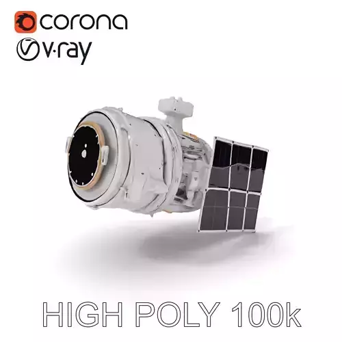 Satellite model pack with solar panel array model pack