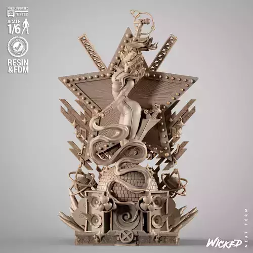 Wicked Marvel Dazzler Sculpture