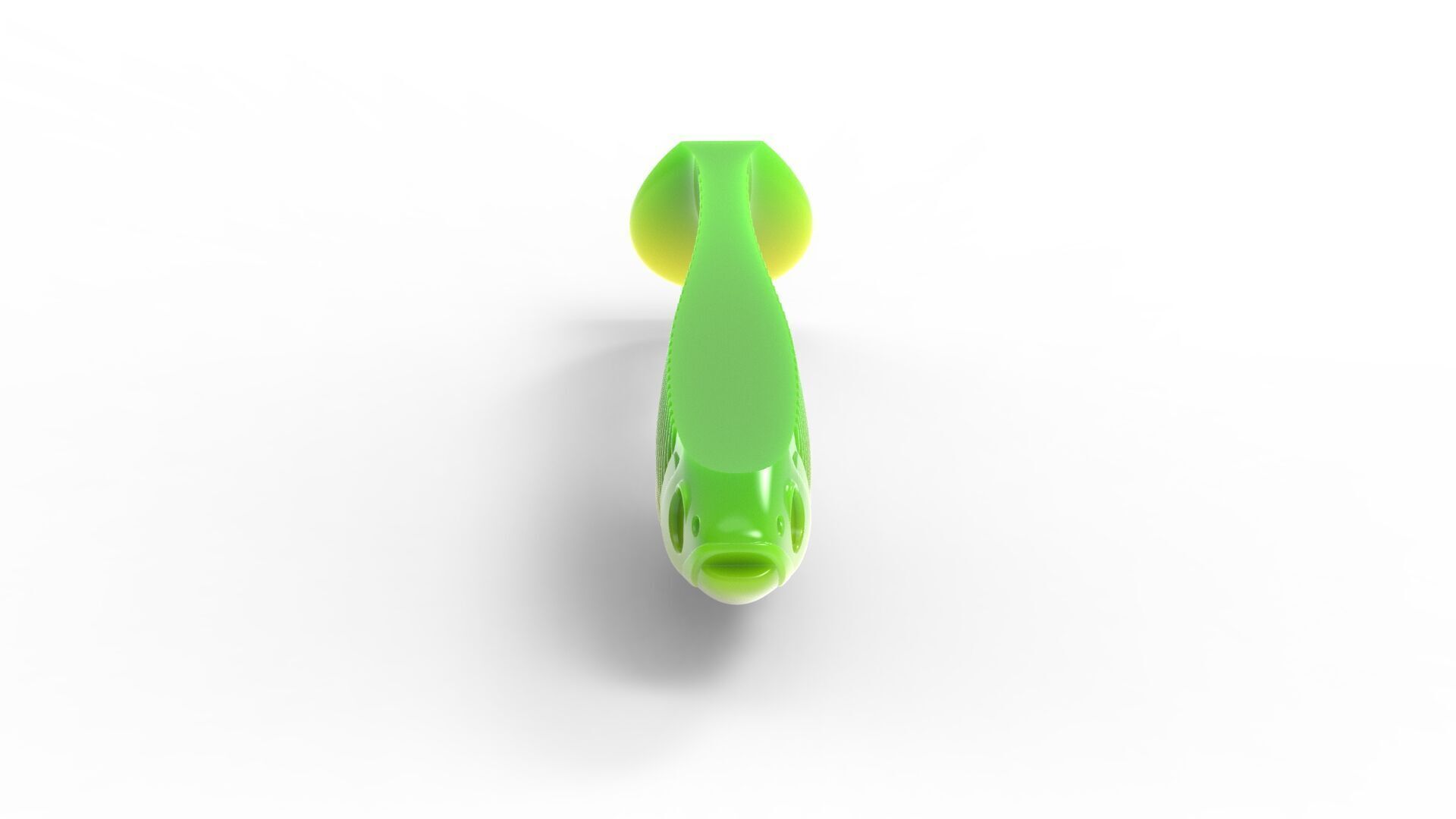 Open pour mold for swimbait 150mm 3D print model_18