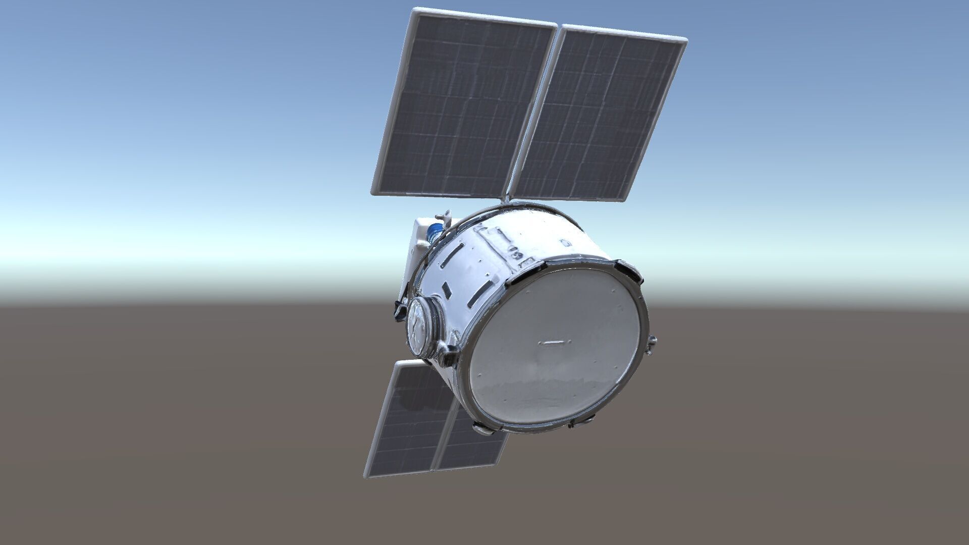 Realistic Satellite Model Pack Low-poly 3D model_5
