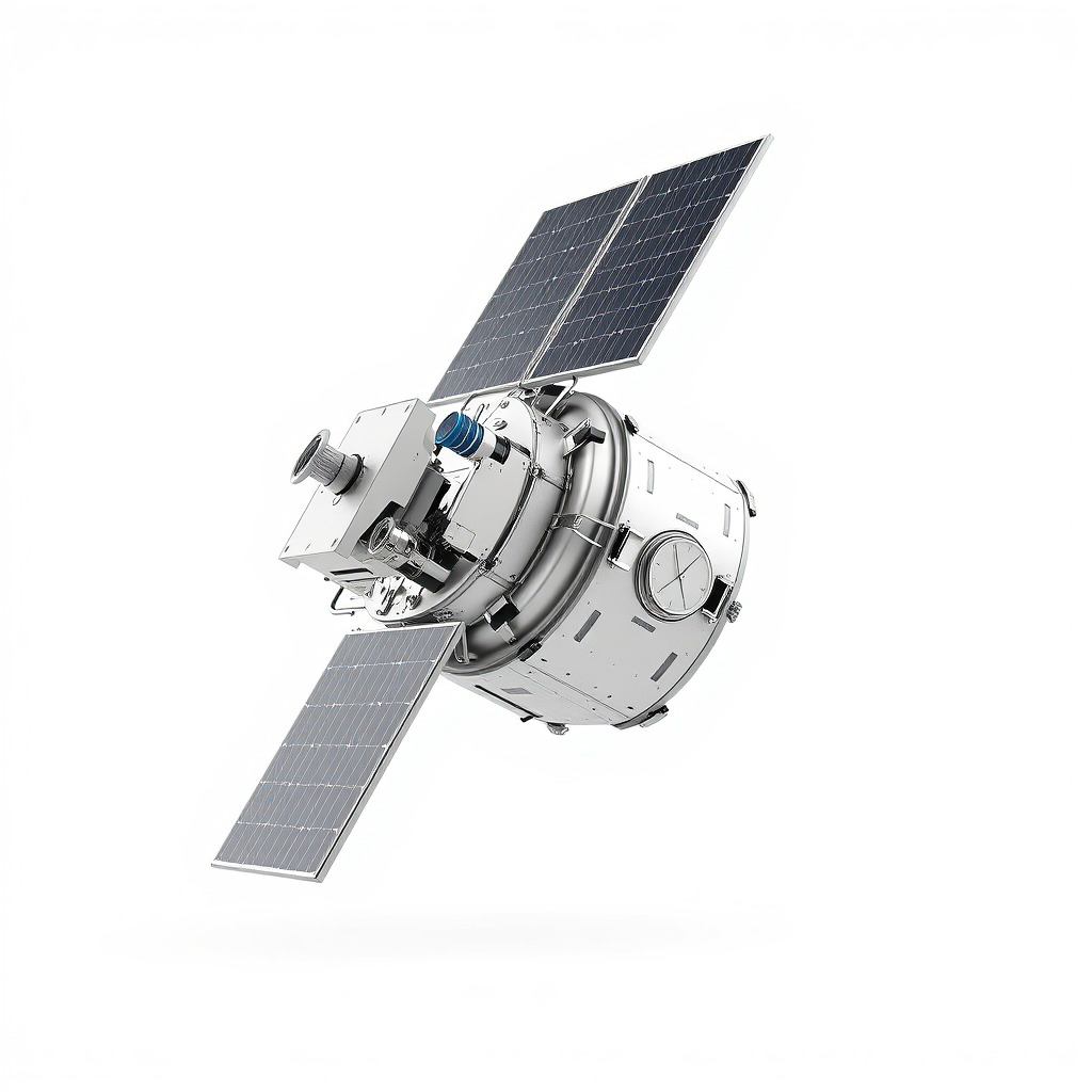 Realistic Satellite Model Pack Low-poly 3D model_4