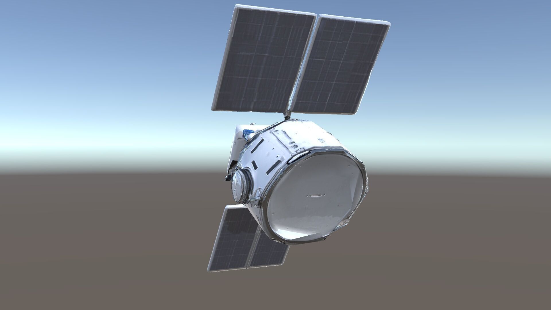 Realistic Satellite Model Pack Low-poly 3D model_15