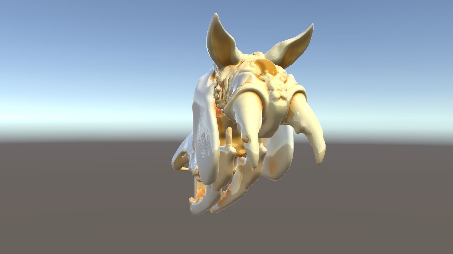 Realistic Animal Skull Model Pack Low-poly 3D model_5