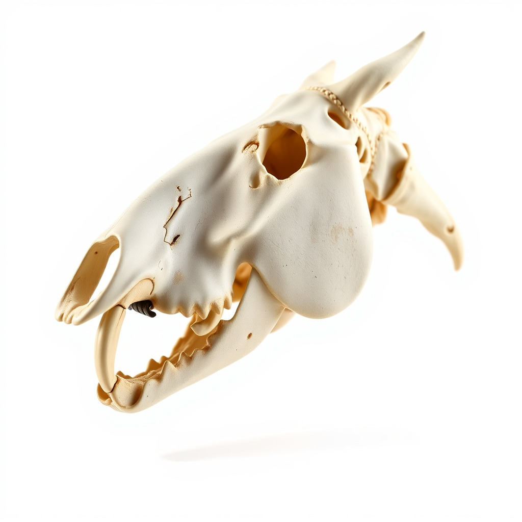 Realistic Animal Skull Model Pack Low-poly 3D model_4