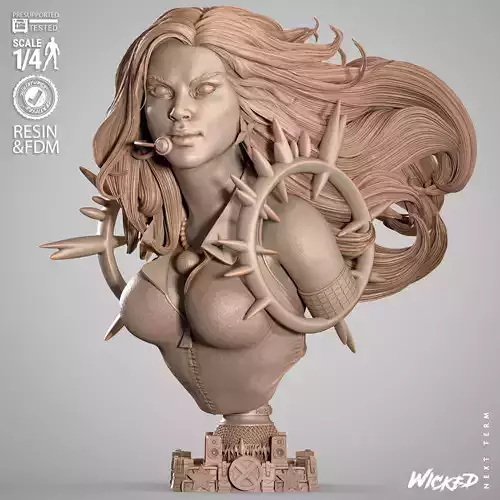 Wicked Marvel Dazzler Portrait Bust