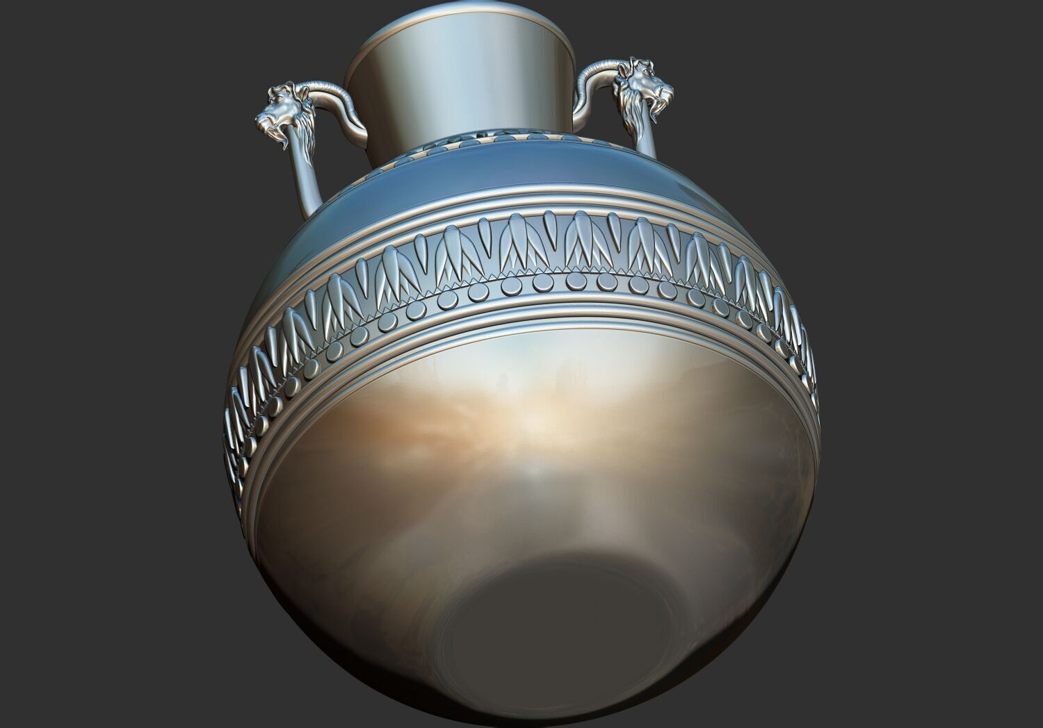 Egyptian Pottery jar jug 3d printable model 3D print model_2