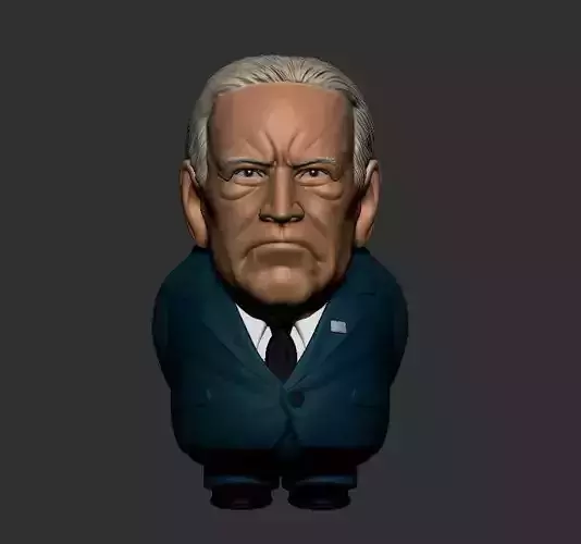 Joe Biden Caricature 3d print 3D print model