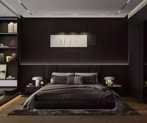  Bedroom Interior Model