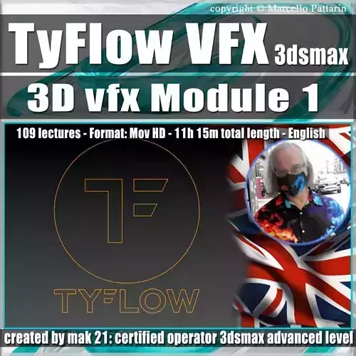 Video Tutorial TyFlow VFX in 3ds max Module 1