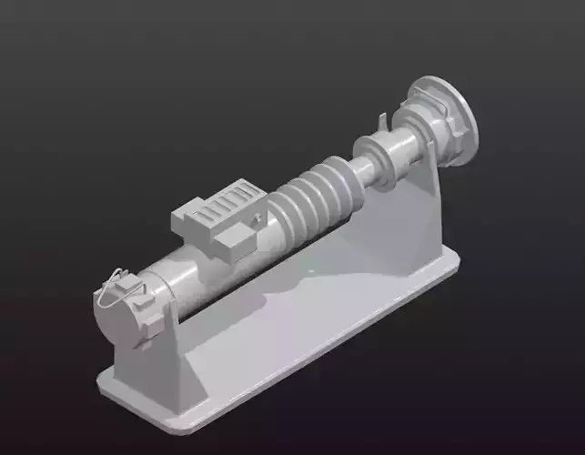 cosplay Lightsaber Luke Skywalker and Support   3D PRINT  