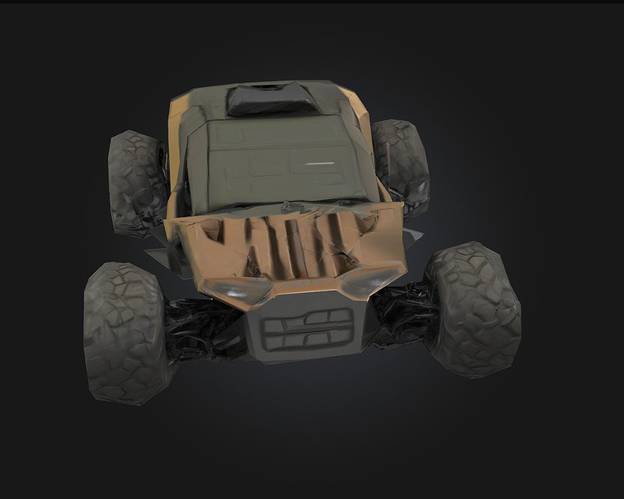 Desert Rover Rugged Explorer for Harsh Terrains 3D model_2