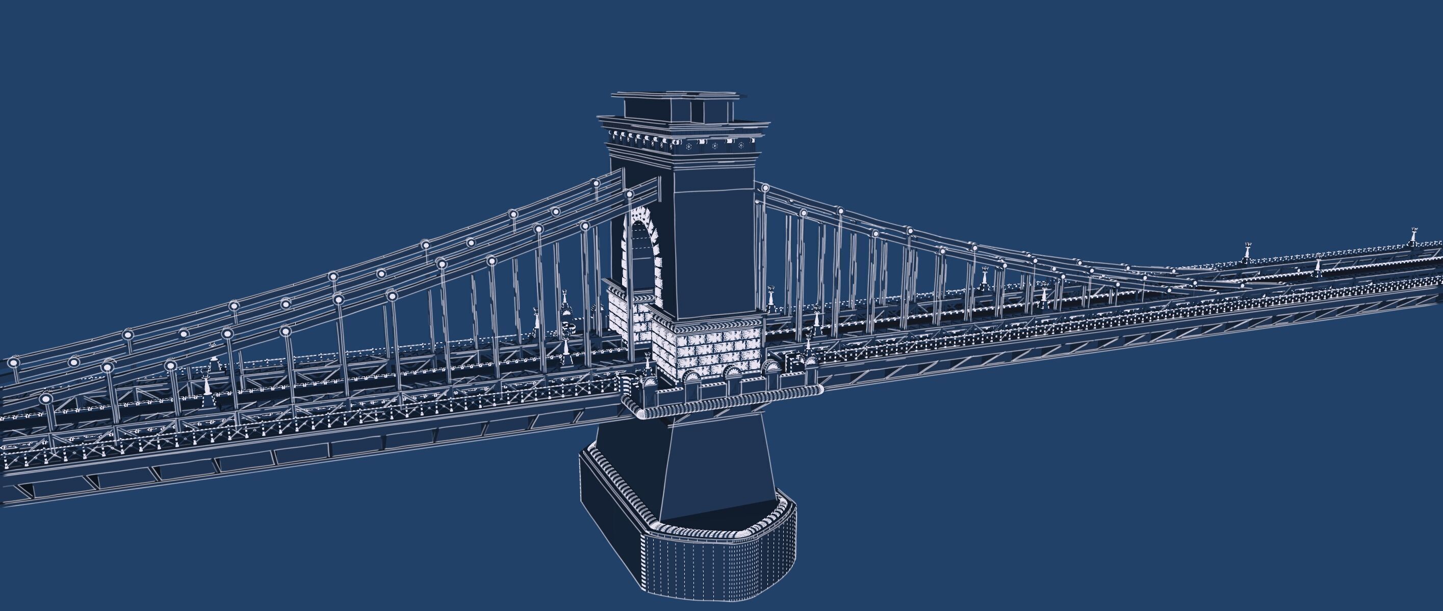 EUROPEAN HISTORICAL SUSPENDED BRIDGE 3D model_36