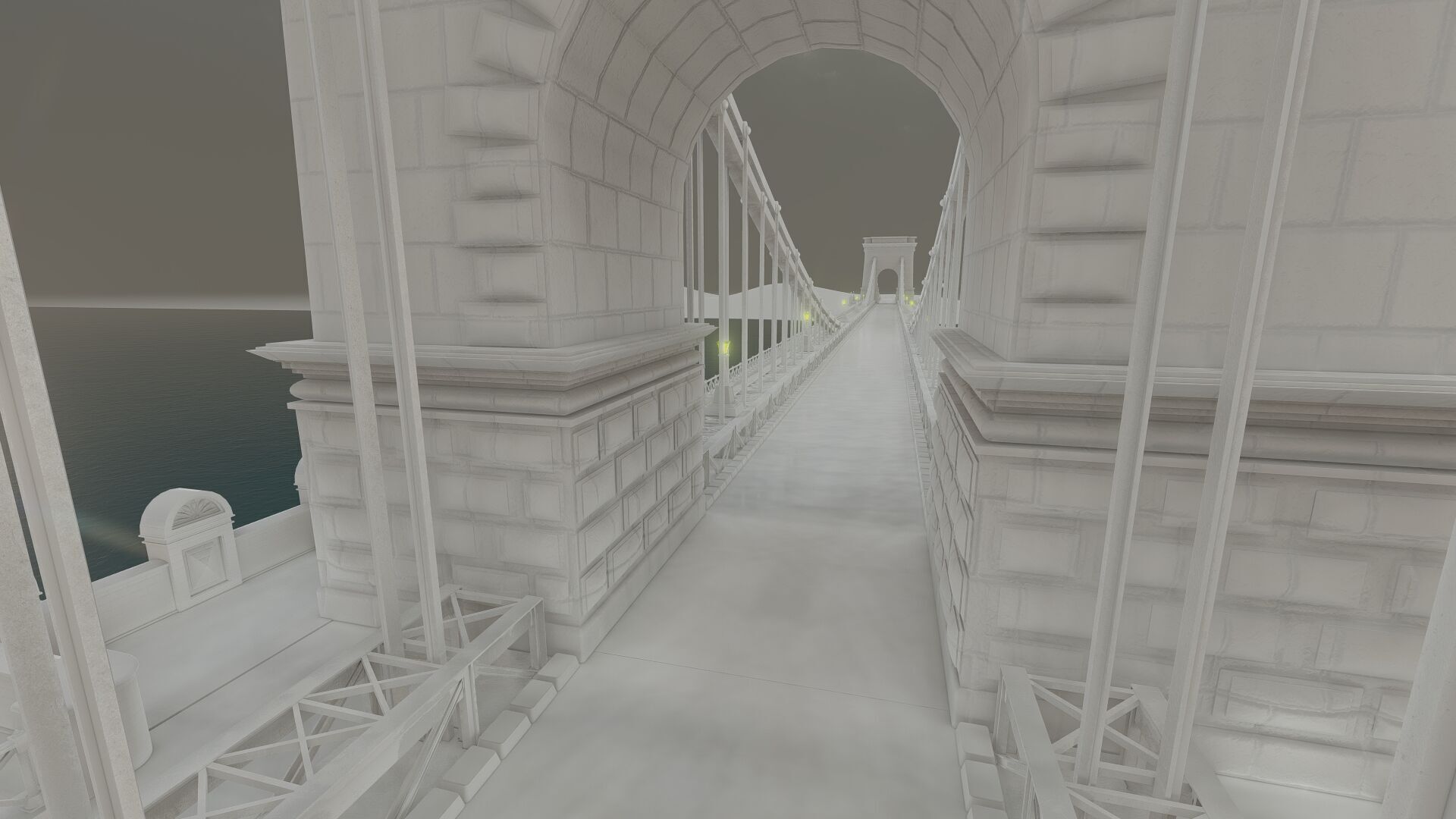 EUROPEAN HISTORICAL SUSPENDED BRIDGE 3D model_30