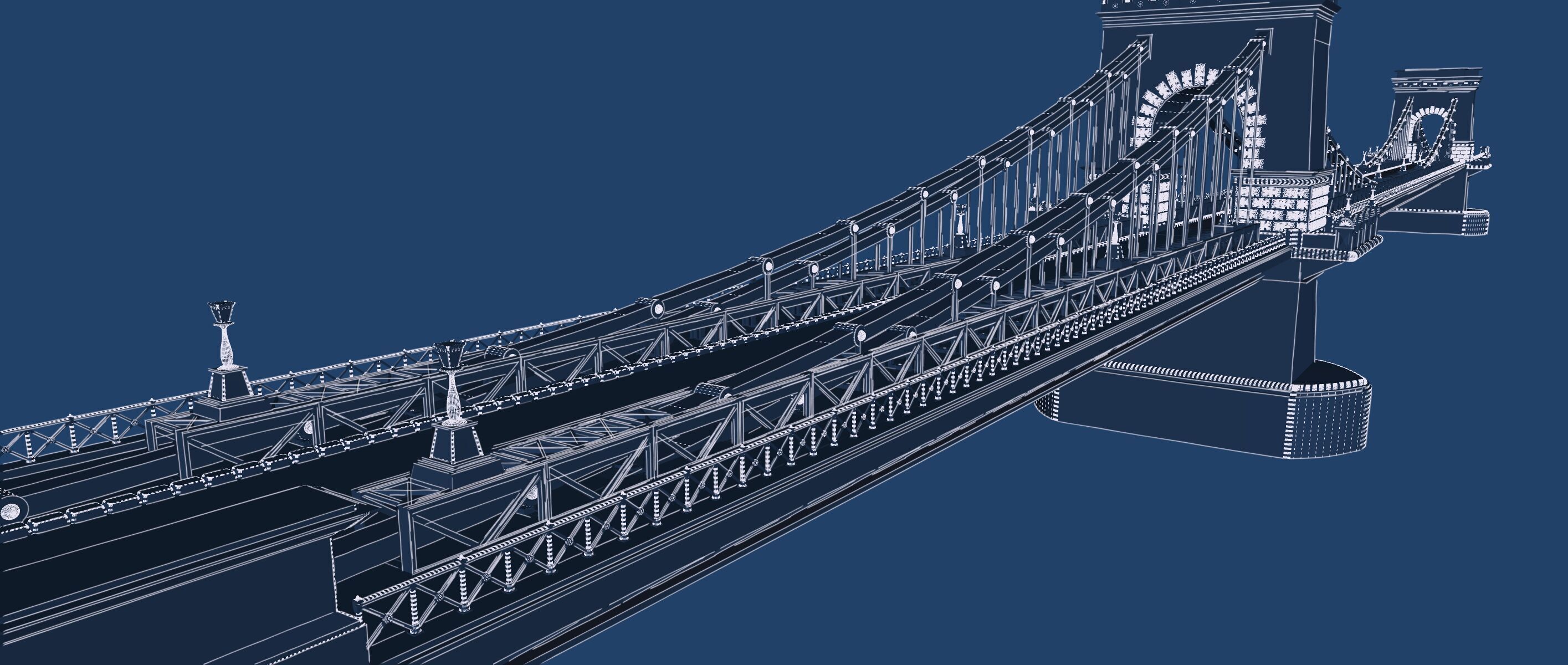 EUROPEAN HISTORICAL SUSPENDED BRIDGE 3D model_37