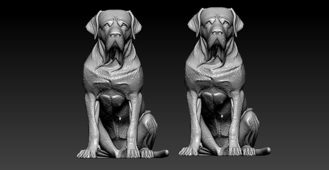 Tosa Inu - Japanese Mastiff model - 3D print 3D print model_1