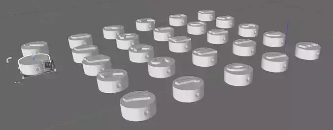 Letter Beads 3D print model