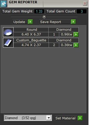 Solitaire Trapezia Ring 3D print model_8