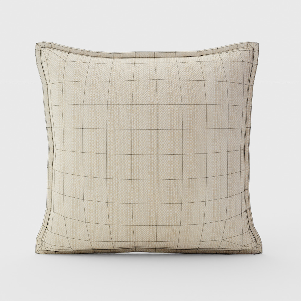 Edlund Throw Pillow 3D model_1
