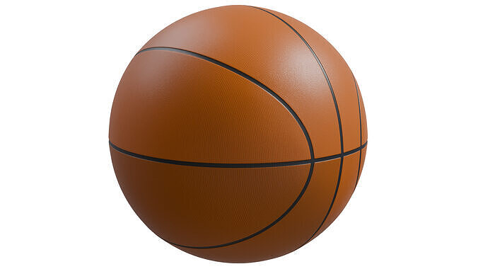 Basketball Ball - 2 Different Textures 3D model
