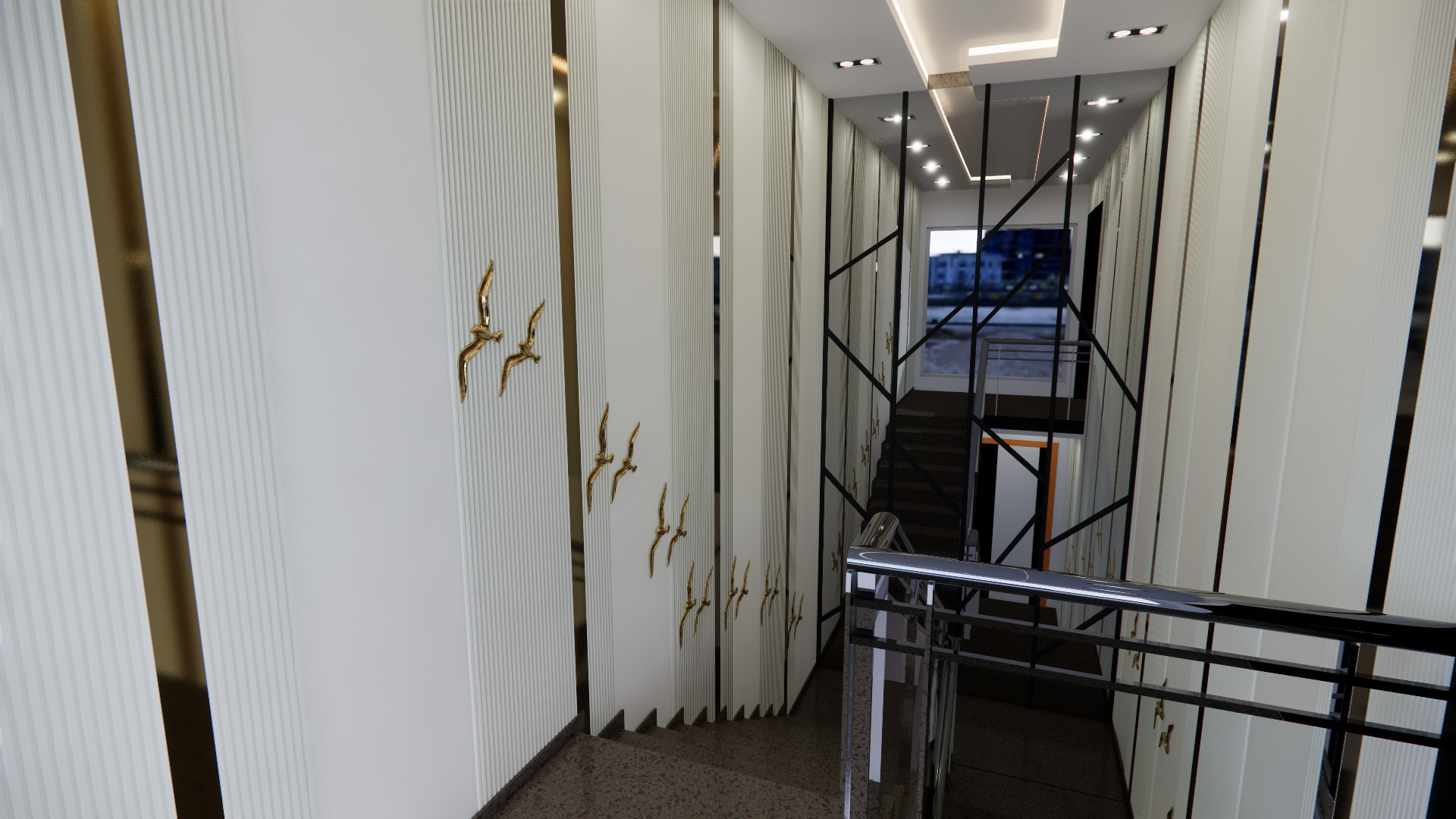 LOUNGE SPACE 3D model_7